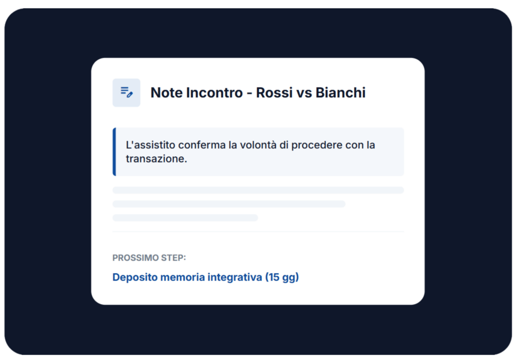 assistente ia in riunione